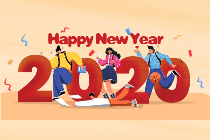 新年到，快灵全体员工为您送上2020真挚祝福！